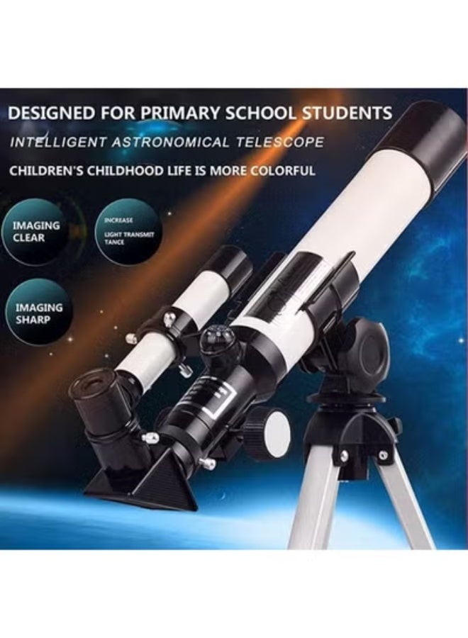 EETU Astronomical Telescope,Junior Scientist's Professional Astronomy Telescope,400mm Focal,Portable Telescope For Adults Kids Beginners Observing Deep Space Stargazing Constellations Outdoor Activities - Image 3